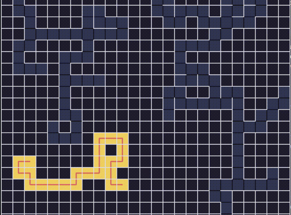 Wilson's Algorithm Maze Generator